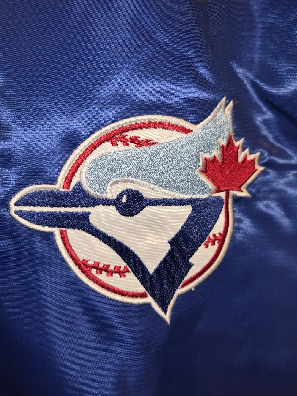 Starter Blue Toronto Blue Jays Satin Jacket - Picture 13 of 13